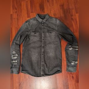 Allsaints Denim button down shirt